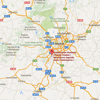 mapa ubicación ruedamundo humanes de madrid
